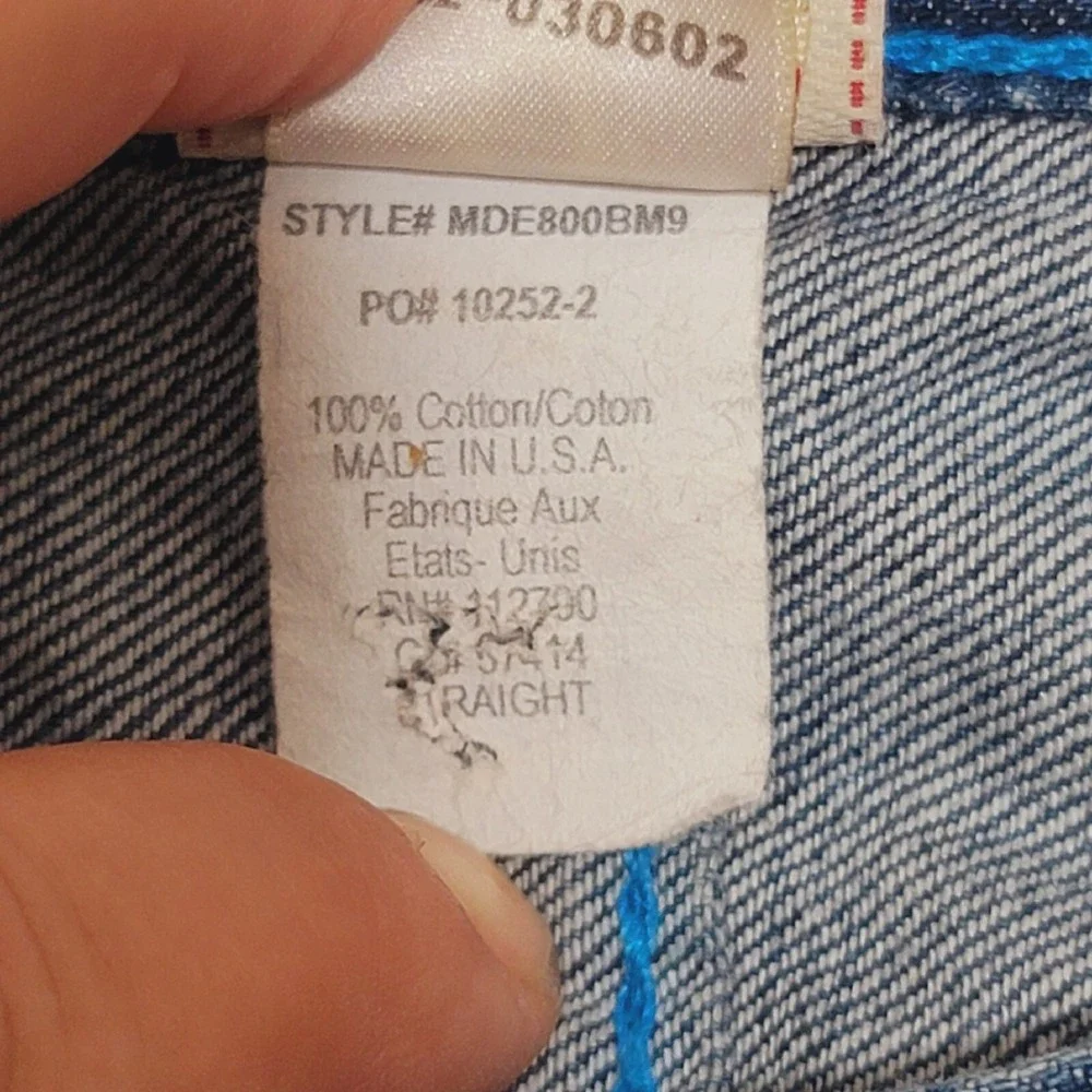 True Religion Jeans Men's 38/34 World Tour Pants Section Straight